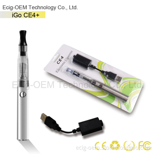 Popular Stainless E Cigarette EGO CE4 Blister